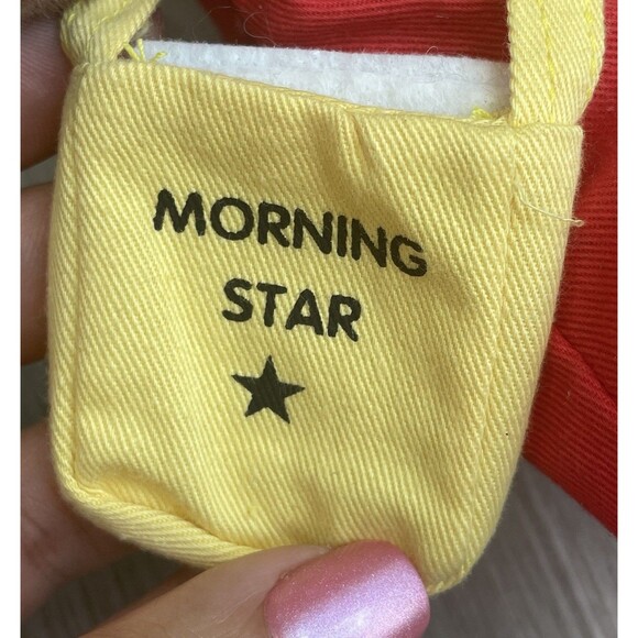 New Vintage Curious George Plush Morning Star Newspaper Bag Toy Network - Picture 8 of 10